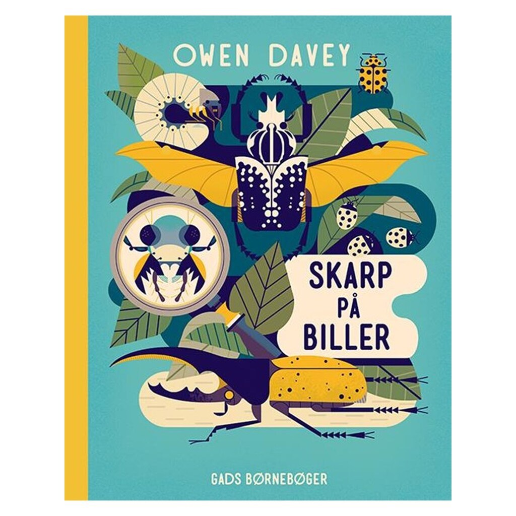 Skarp på biller - Børnebog - Hardback