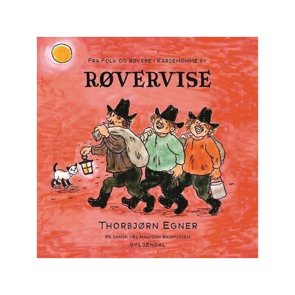 Røvervise - Børnebog - Papbog