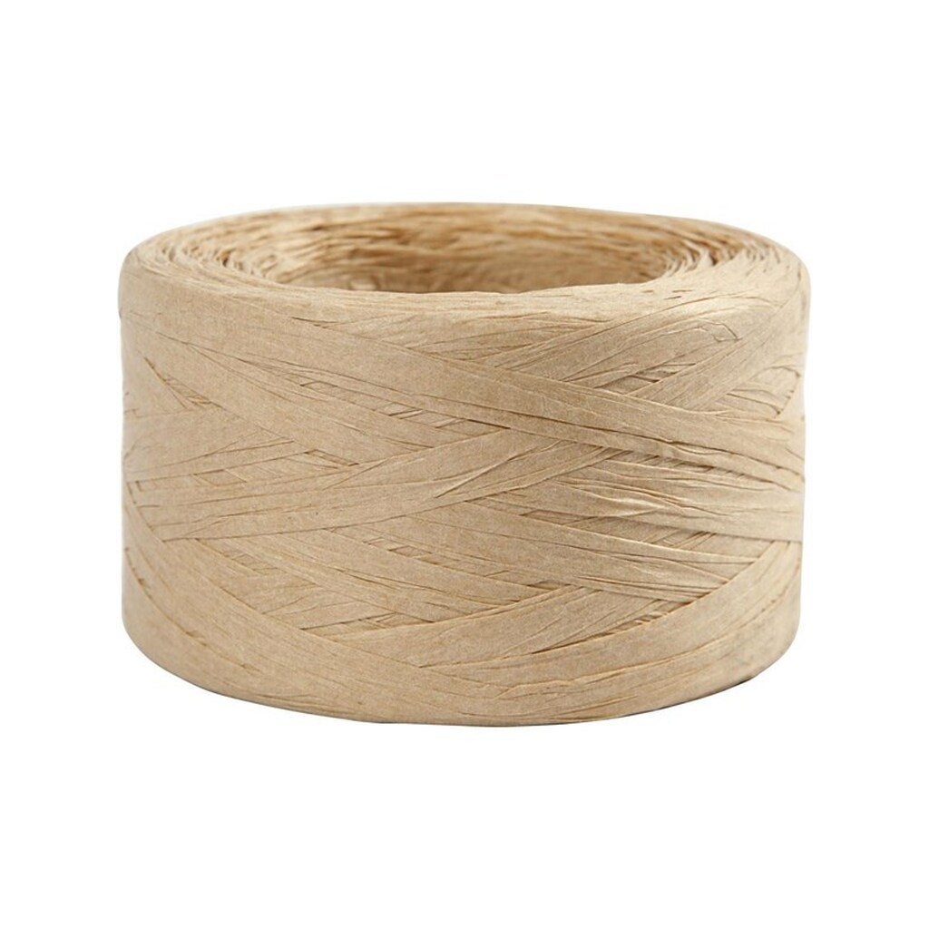 Creativ Company Paper Raffia Yarn Sand Color 100m