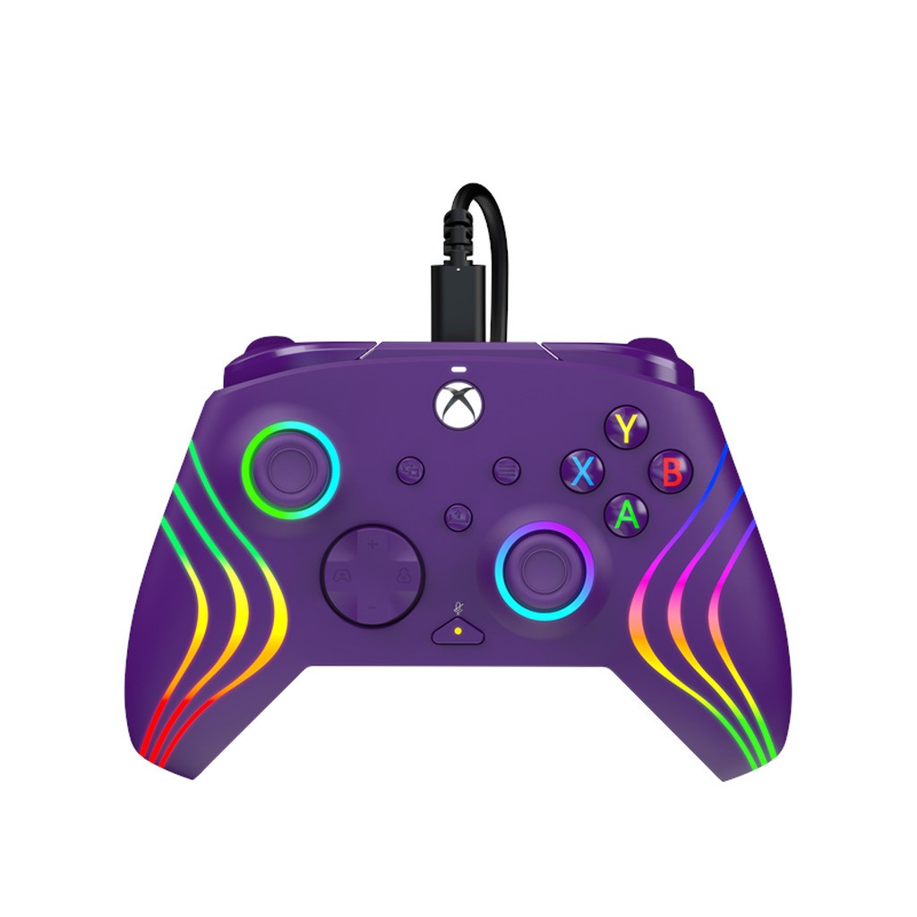 PDP Afterglow Wave - Purple - Wired Controller - Microsoft Xbox One