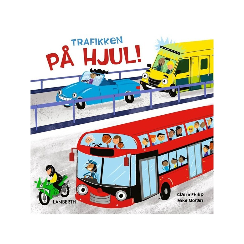Trafikken på hjul - Børnebog - hardcover