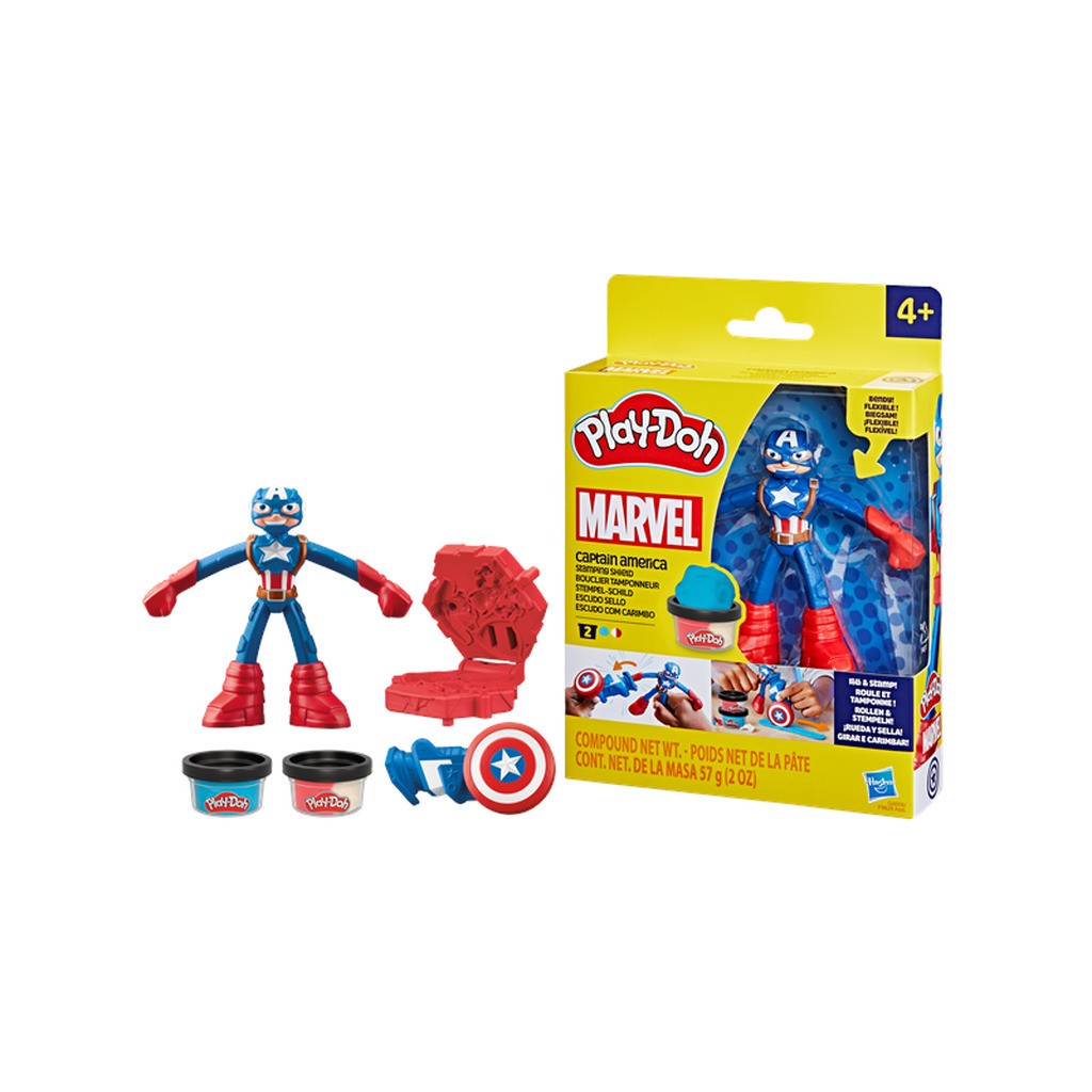 Play-Doh Marvel Captain America Stamping Shield