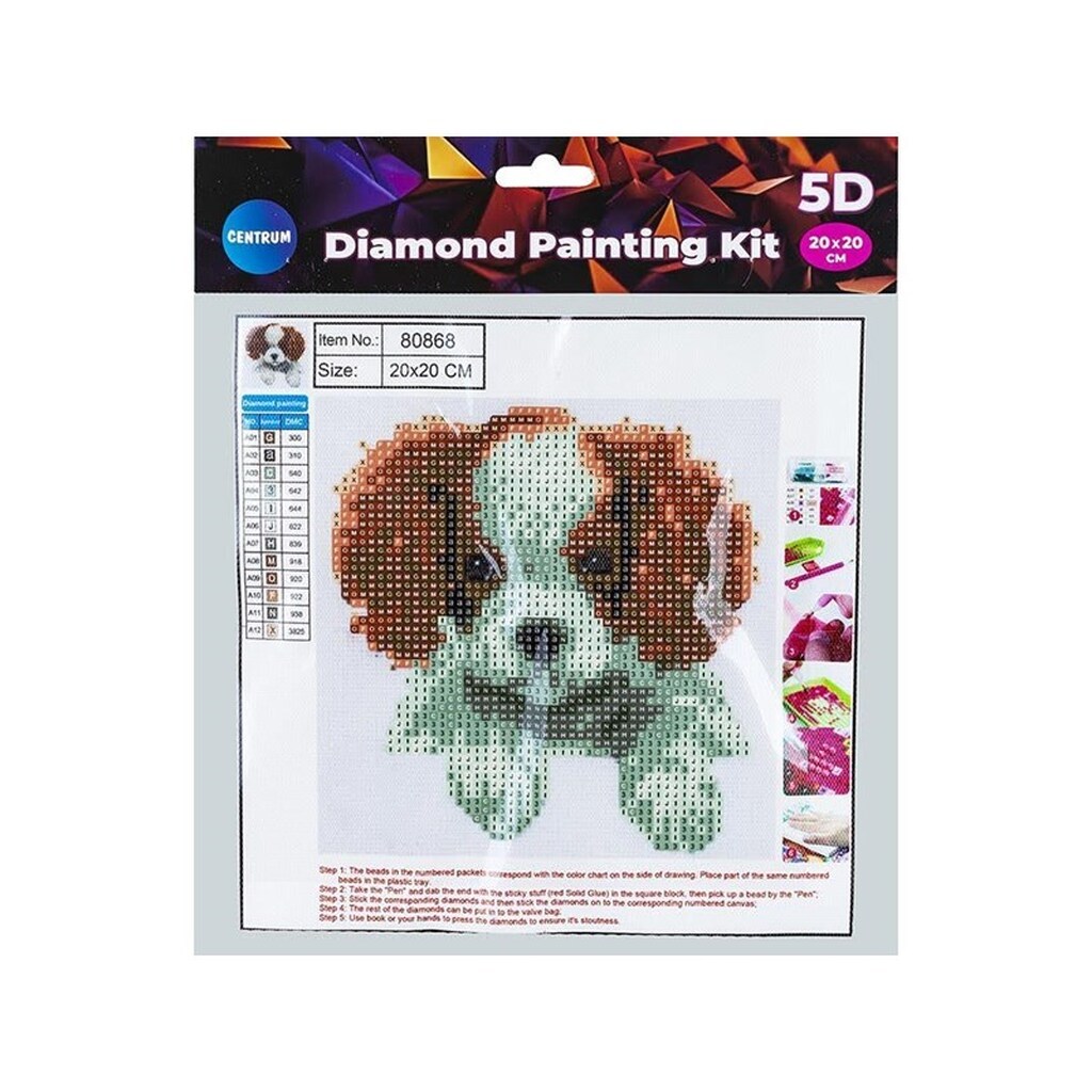 CENTRUM Diamond Painting 20*20cm. HUND