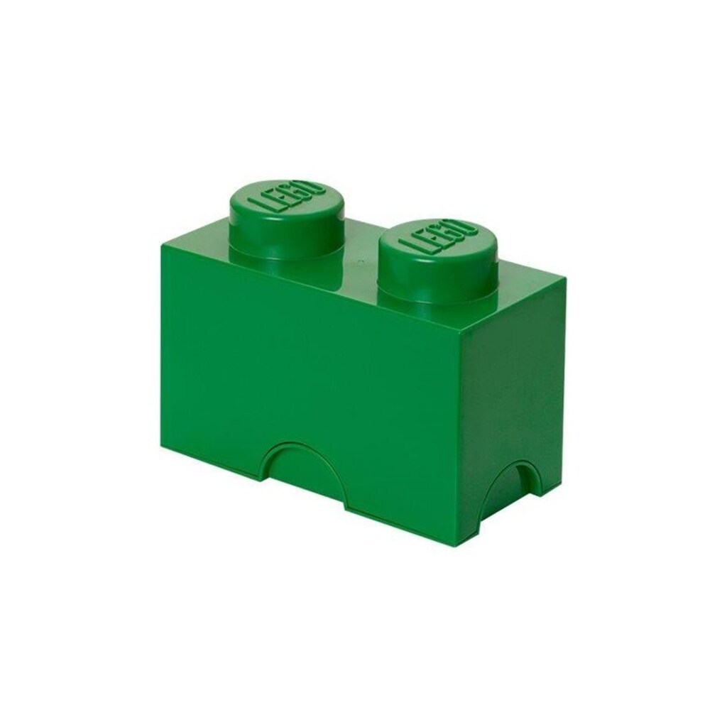 LEGO STORAGE BRICK 2 - GREEN
