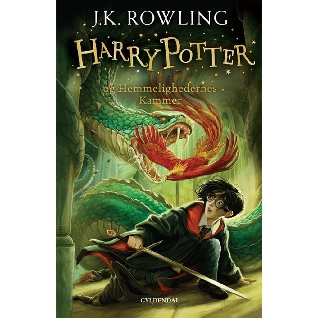 HARRY POTTER OG HEMMELIGHEDERNES KAMMER - Ungdomsbog - hardcover