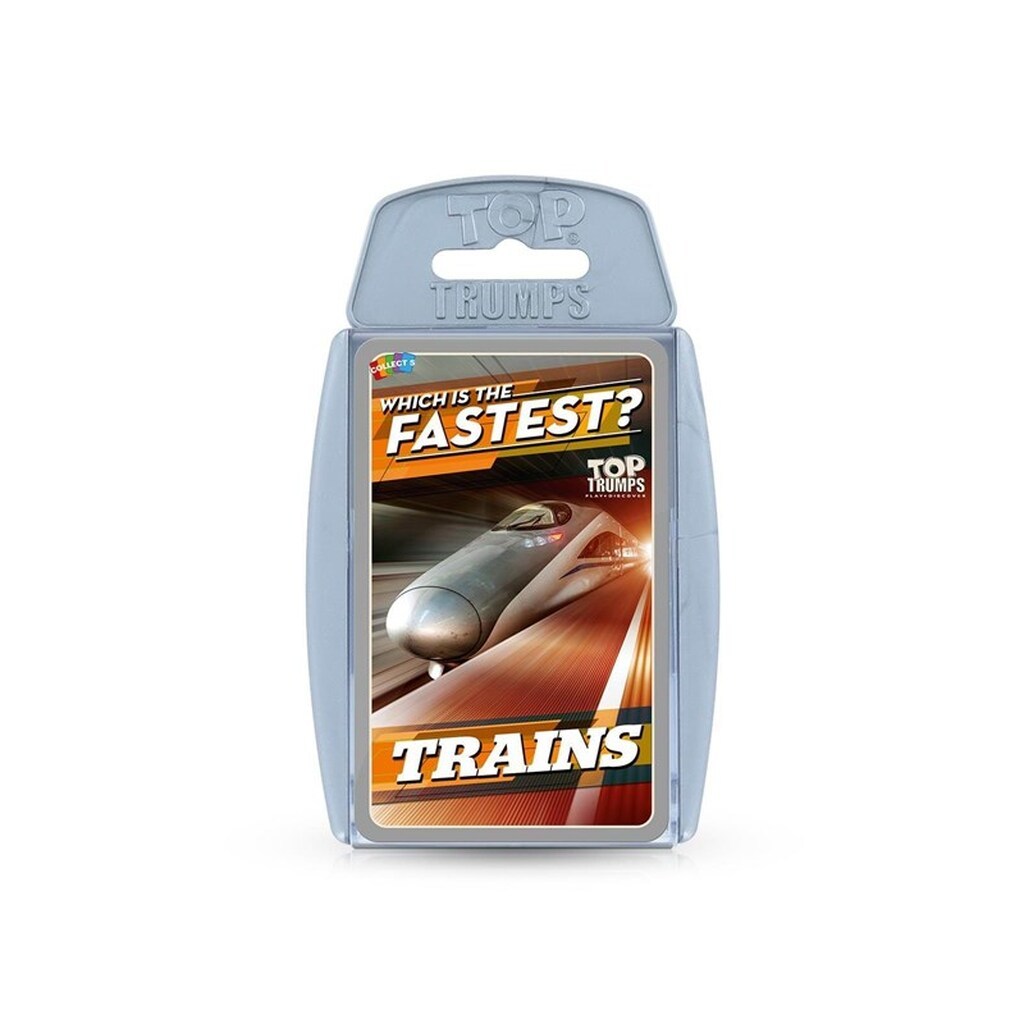 Winning Moves Trains Top Trumps Card Game (ENGLISH)