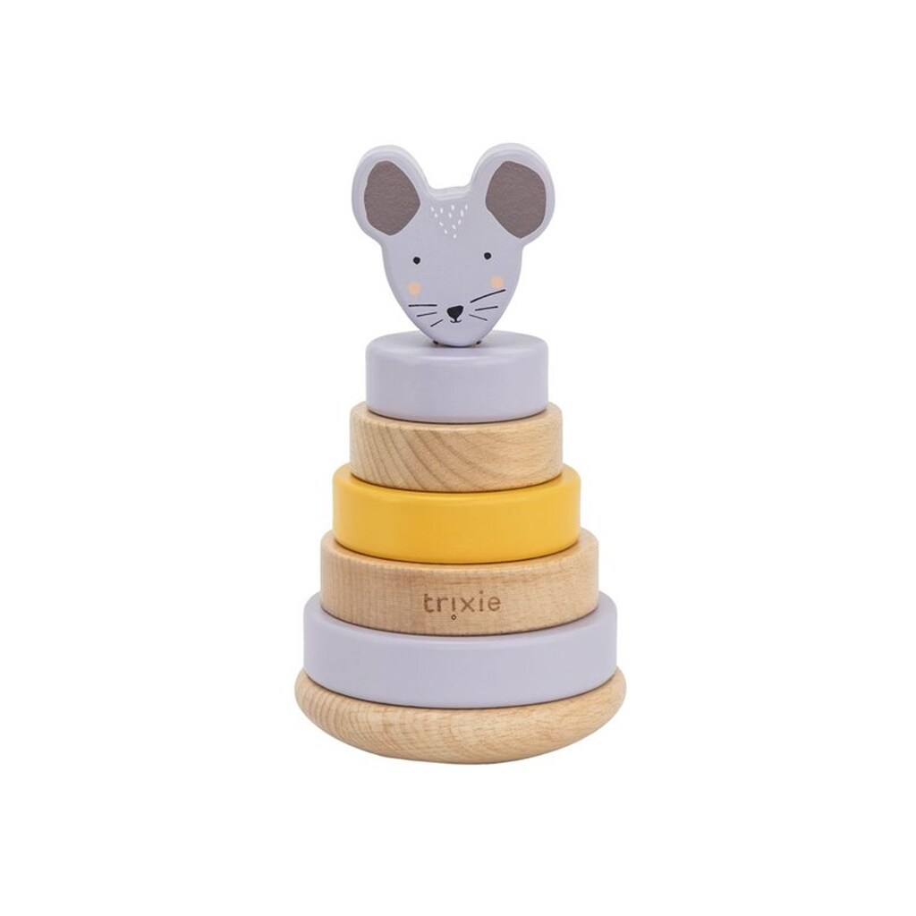 Trixie Wooden Stacking Tower - Mrs. Mouse