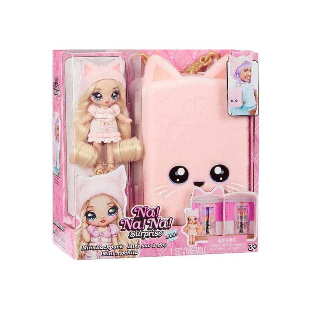 Little Tikes Na! Na! Na! Surprise Playset with Mini Backpack - Parisian Kitten