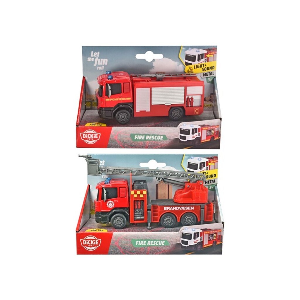 Dickie Fire Truck Metal