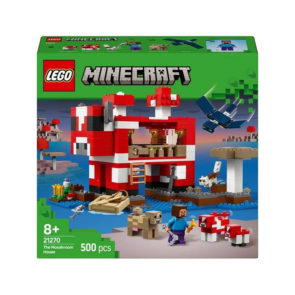 LEGO Minecraft 21270 Mooshroom-huset