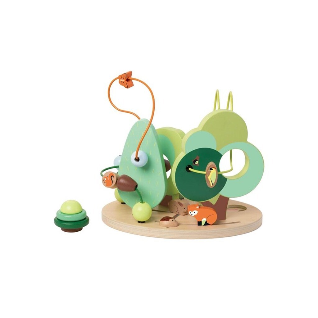 Classic World Wooden Motor Skills Spiral Forest 5 pcs