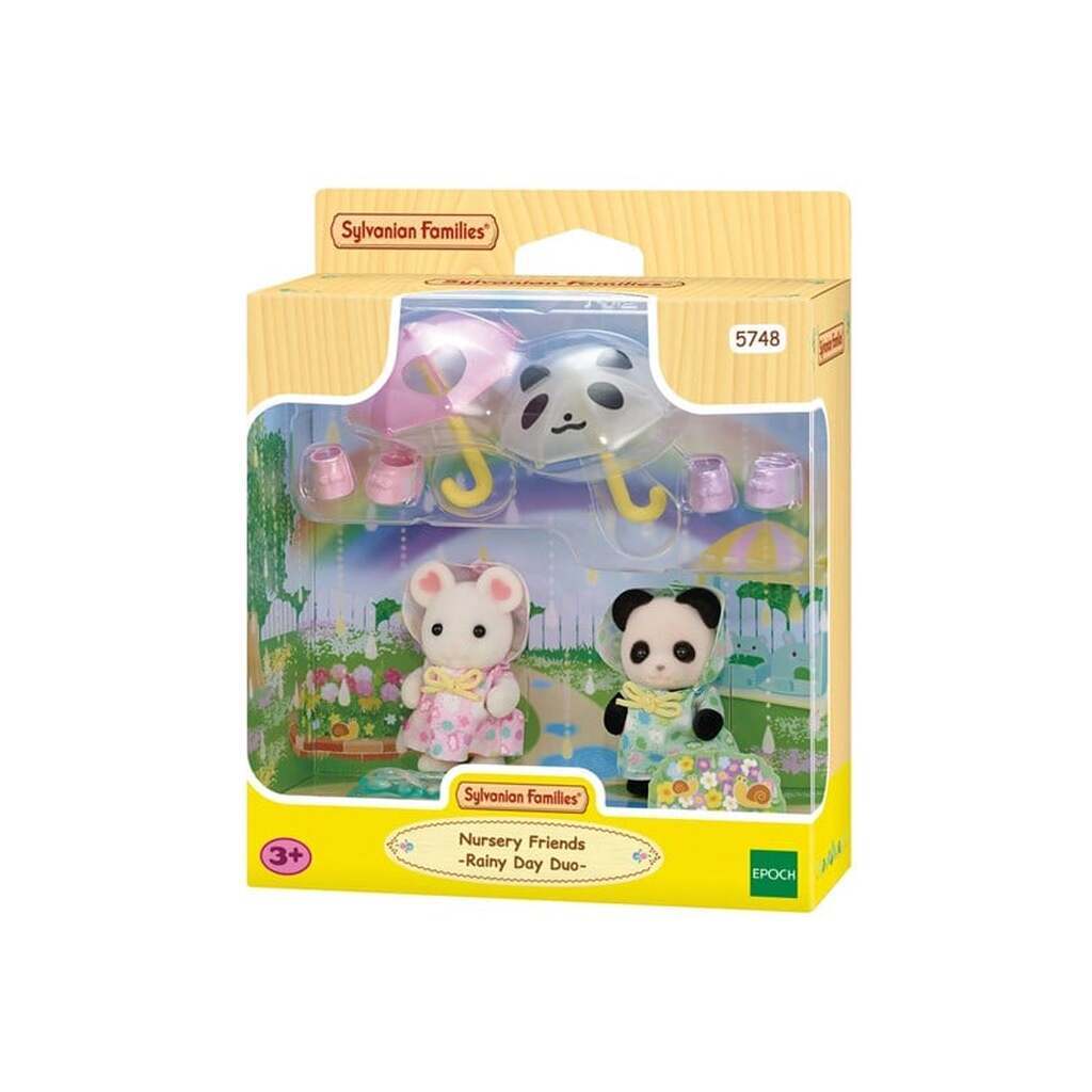 Sylvanian Families Nursery Friends - Rainy Day Duo