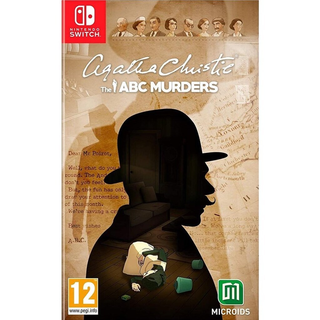 Agatha Christie: The ABC Murders (Code in a Box) - Nintendo Switch - Eventyr