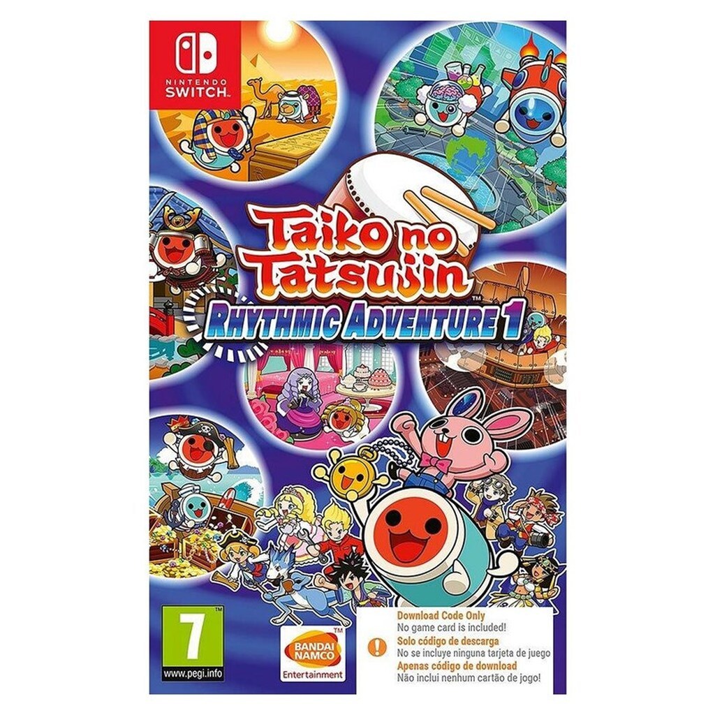 Taiko no Tatsujin: Rhythmic Adventure 1 (Code in a Box) - Nintendo Switch - Musik