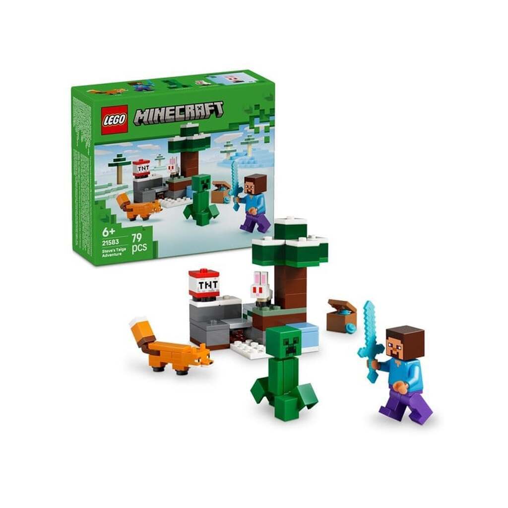 LEGO Minecraft 21583 Steves tajga-eventyr