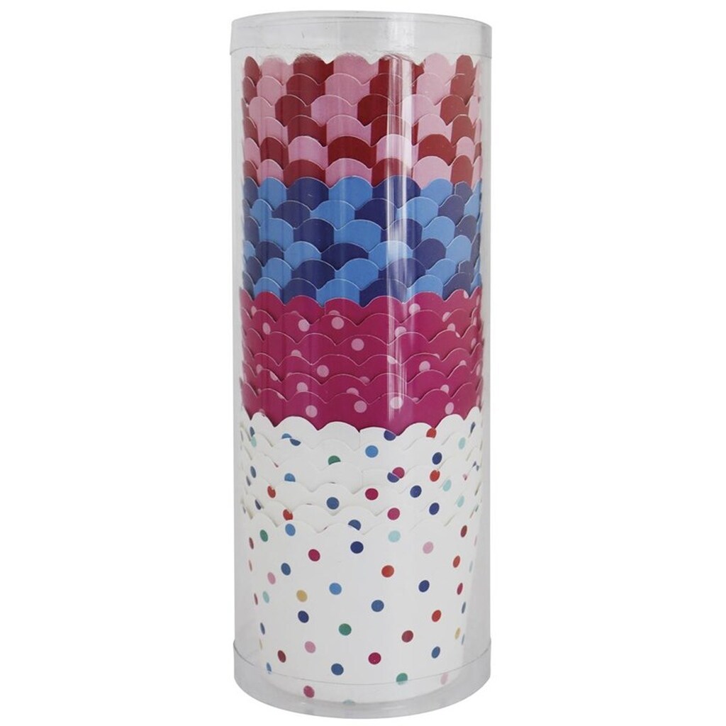 SCANSEASON Muffinsform/snackbæger 5*4,7 cm, 4 ass.