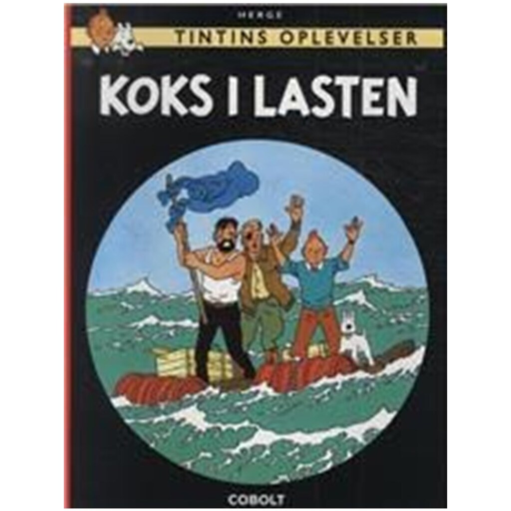 Tintin: Koks i lasten - softcover - Tegneserier - Hæftet