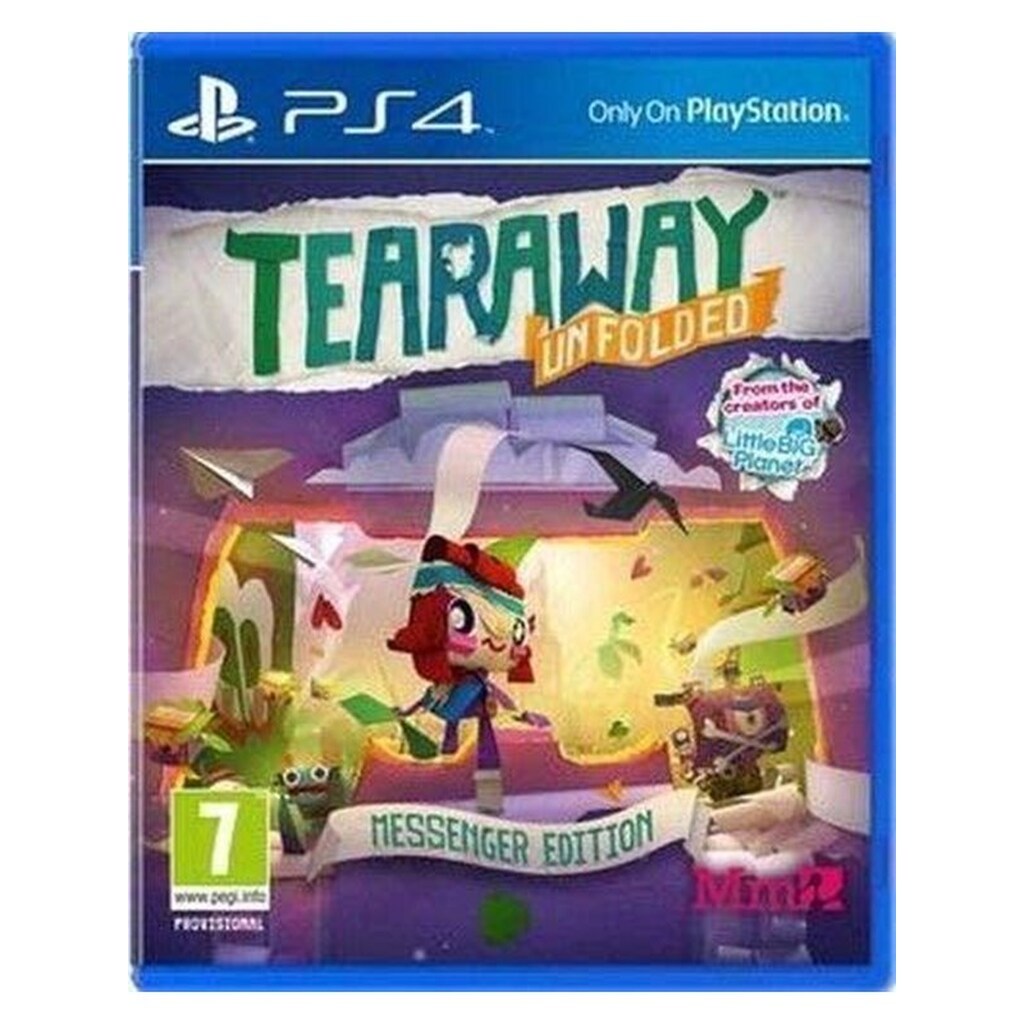 Tearaway Unfolded (Messenger Edition) - Sony PlayStation 4 - Action/Adventure