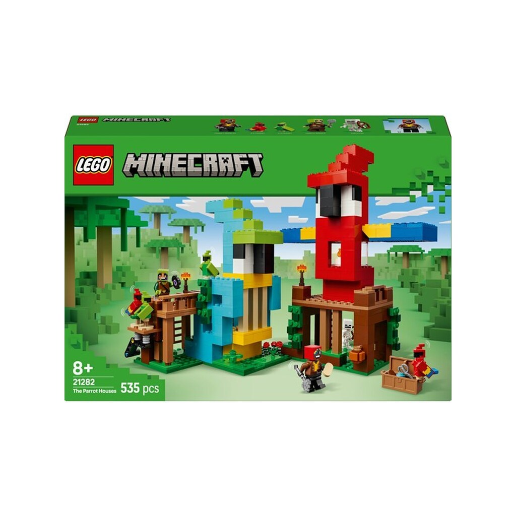 LEGO Minecraft 21282 Papegøjehusene