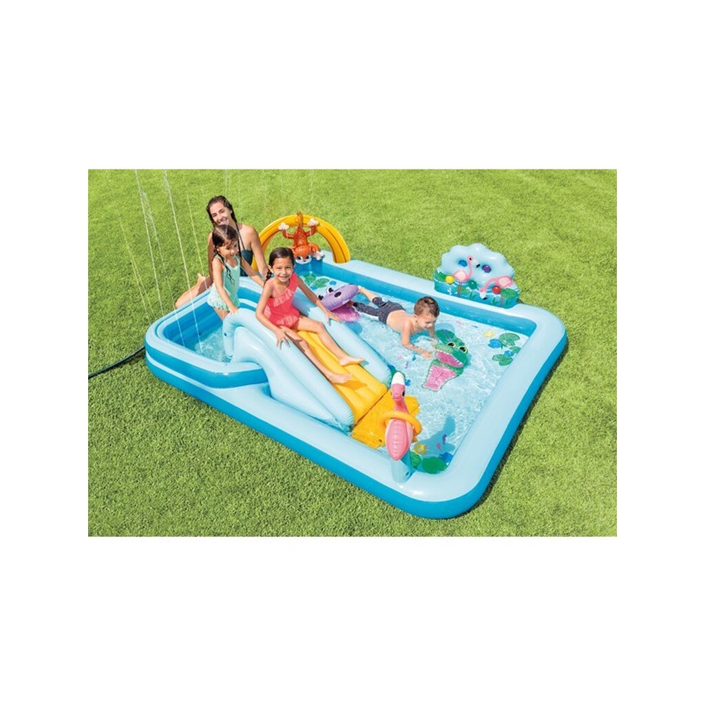 Intex Jungleeventyr Legepool 244x198x71 cm
