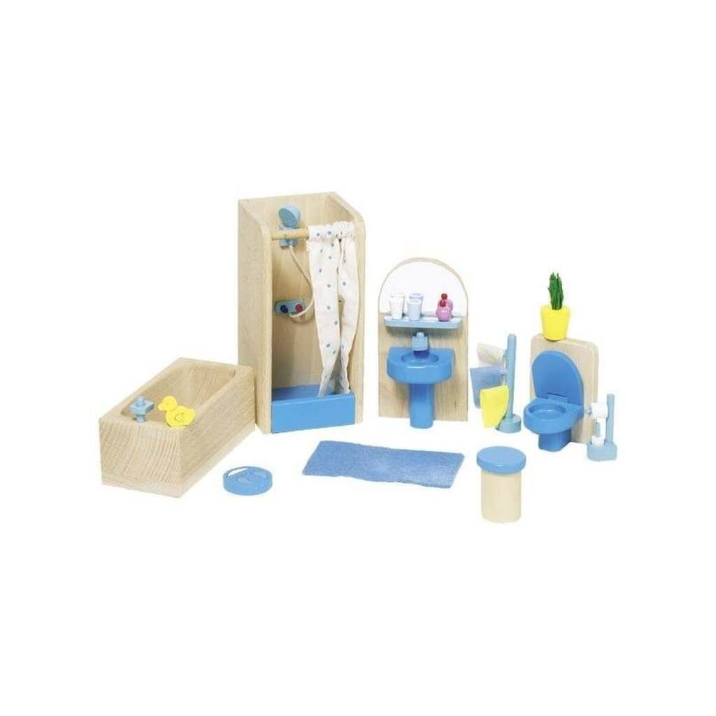 Goki Dollhouse Furniture Bathroom