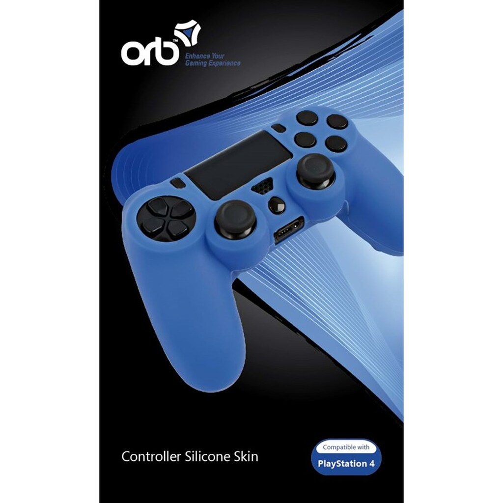 Orb PS4 Silicon Skin Blue - Miscellaneous Tilbehør til spillekonsol - Sony PlayStation 4