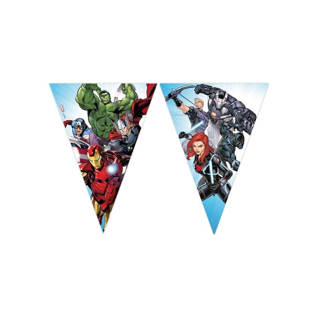Globos - Paper Bunting Avengers Infinity Stones 3mtr.