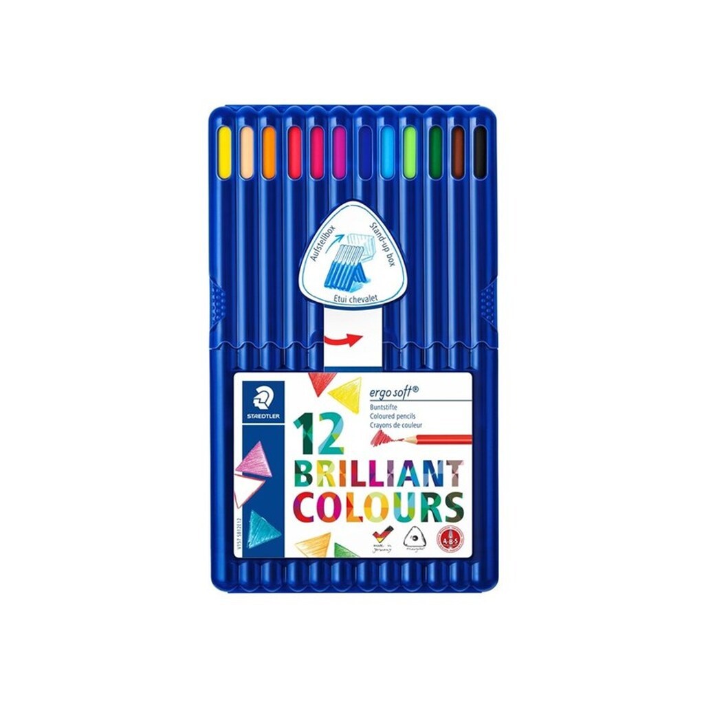 Staedtler Ergosoft Farveblyant 12 ass.
