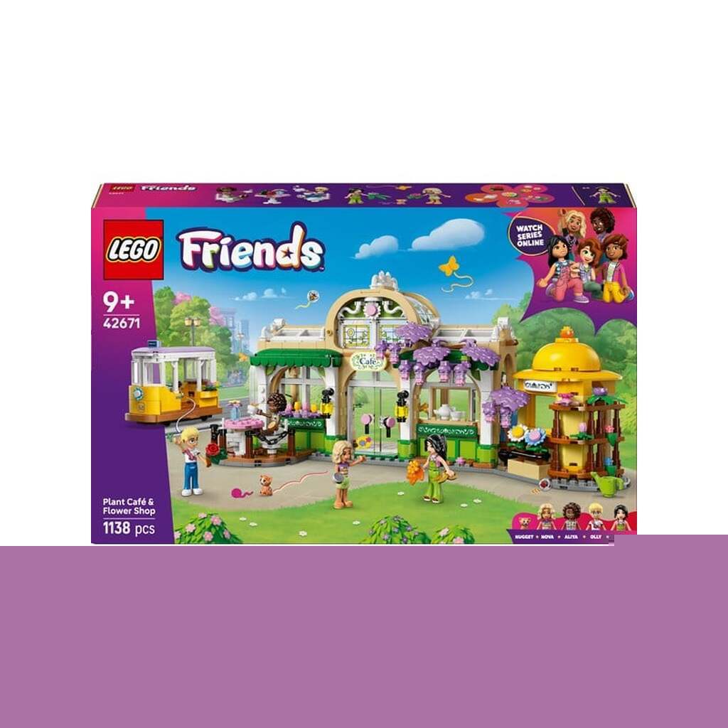 LEGO Friends 42671 Plantecafé og blomsterbutik