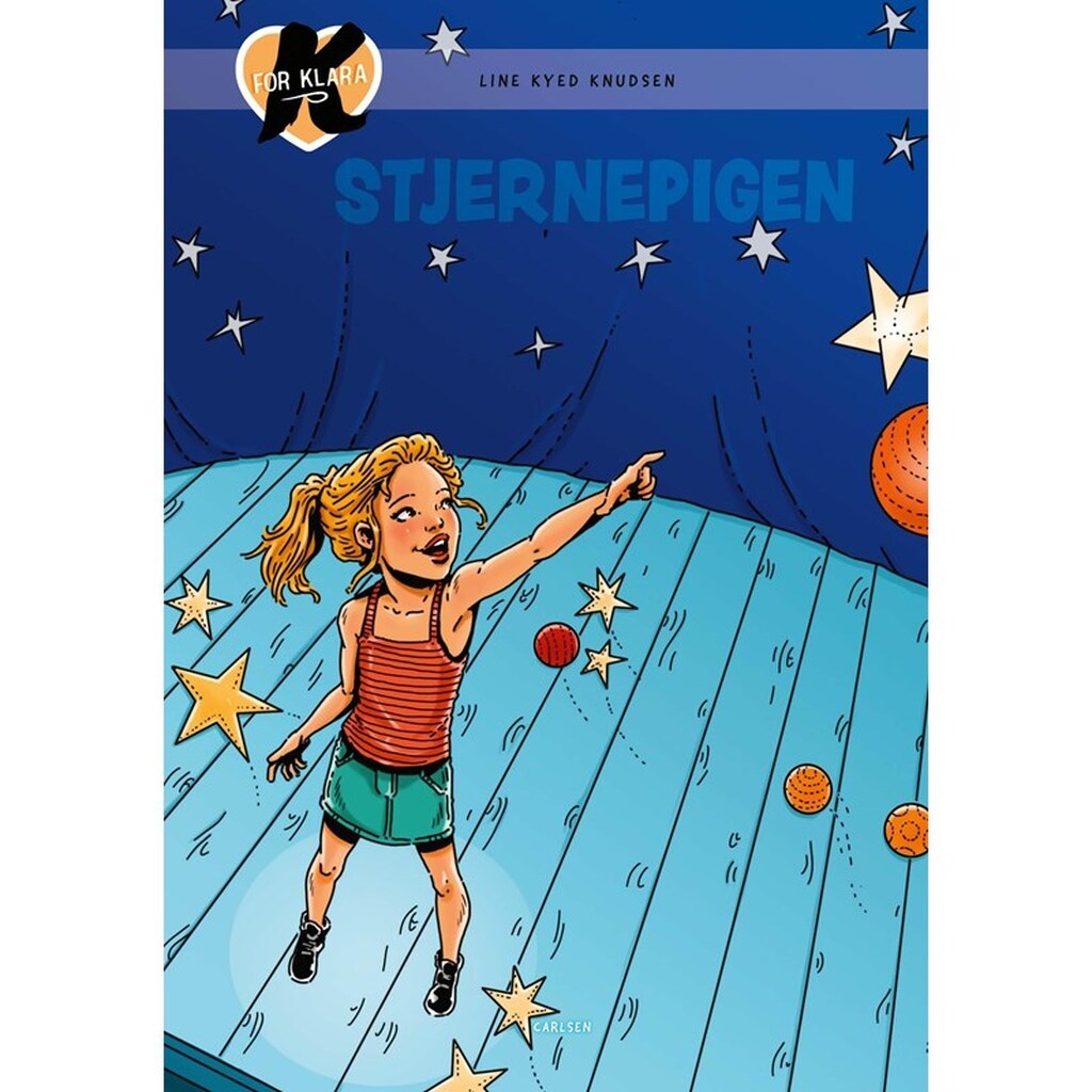 K for Klara (10) - Stjernepigen - Børnebog - Hardcover