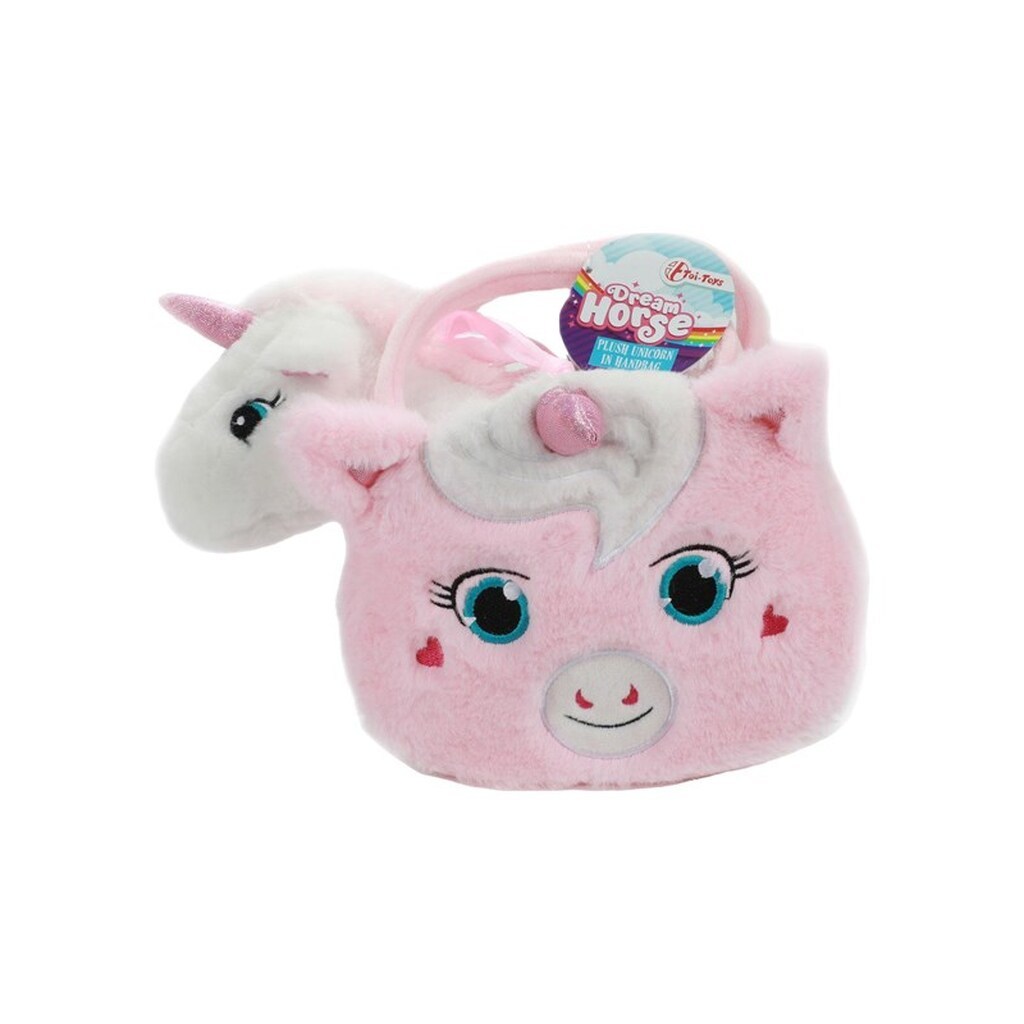 Dream Horse Plush Unicorn in Bag