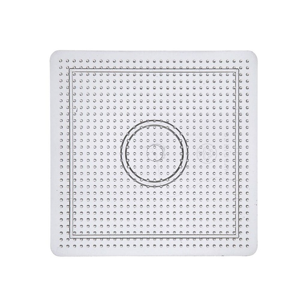 Creativ Company Iron-on bead board Square Clear 14.5 x 14.5cm