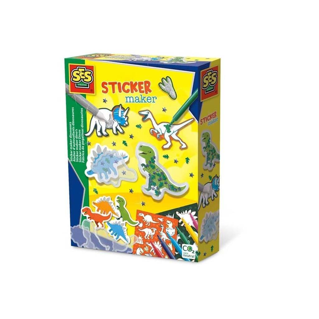SES Creative Sticker Maker - Dinosaurs