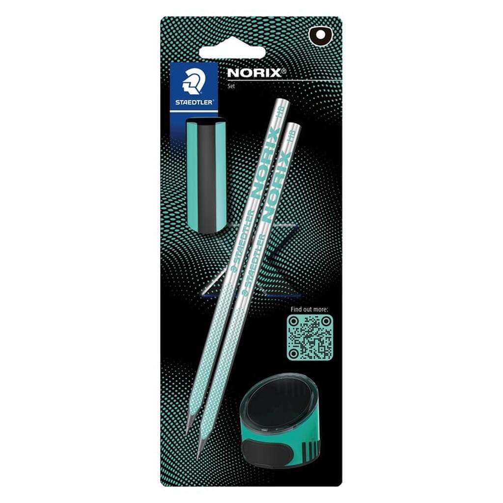 Staedtler NORIX BLYANT HB SÆT BK    100% PEFC