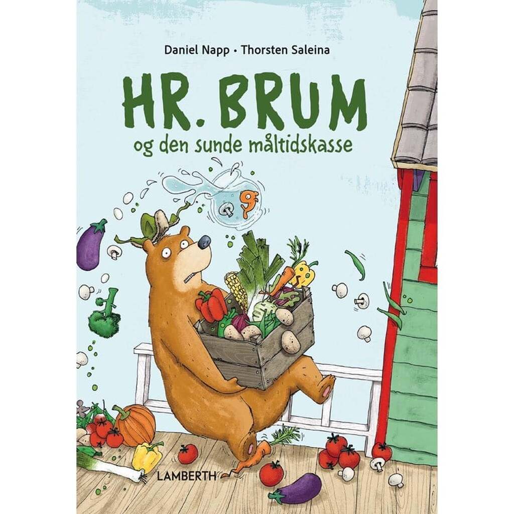 Hr. Brum og den sunde måltidskasse - Børnebog - Hardcover