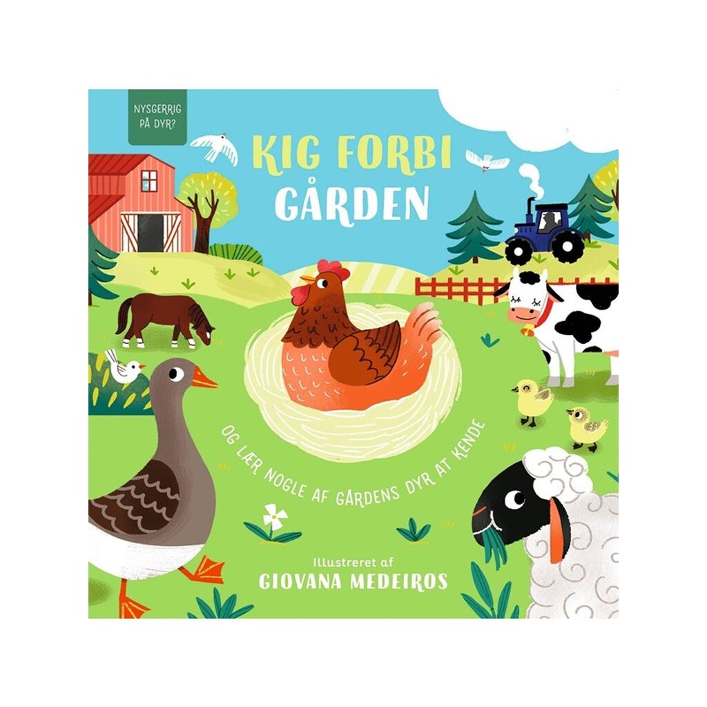 Kig forbi gården - Børnebog - Papbog