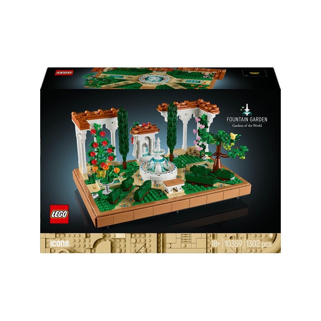 LEGO Creator Expert 10359 Have med springvand