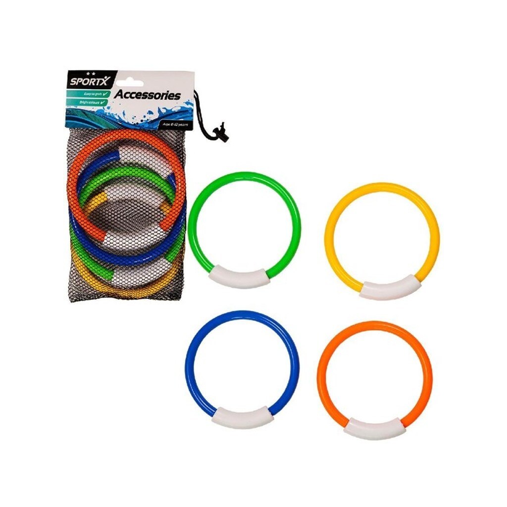 SportX Dive Rings 4 pcs.