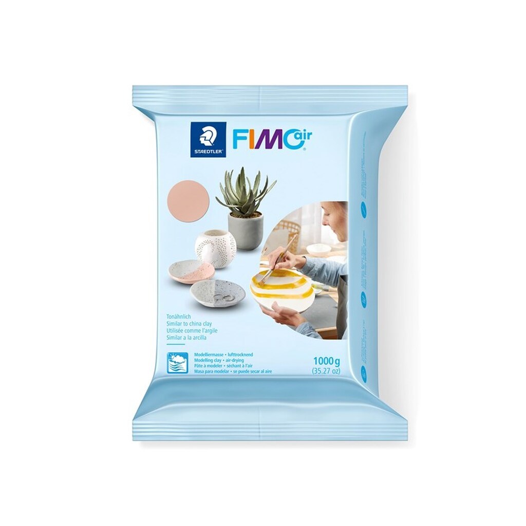 Staedtler FIMO Air modeller 1000g Fersken