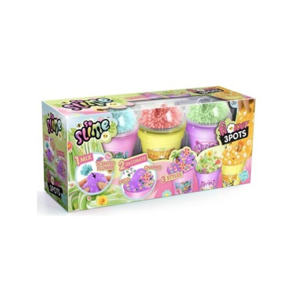 So Slime Slime Flower 3 pack
