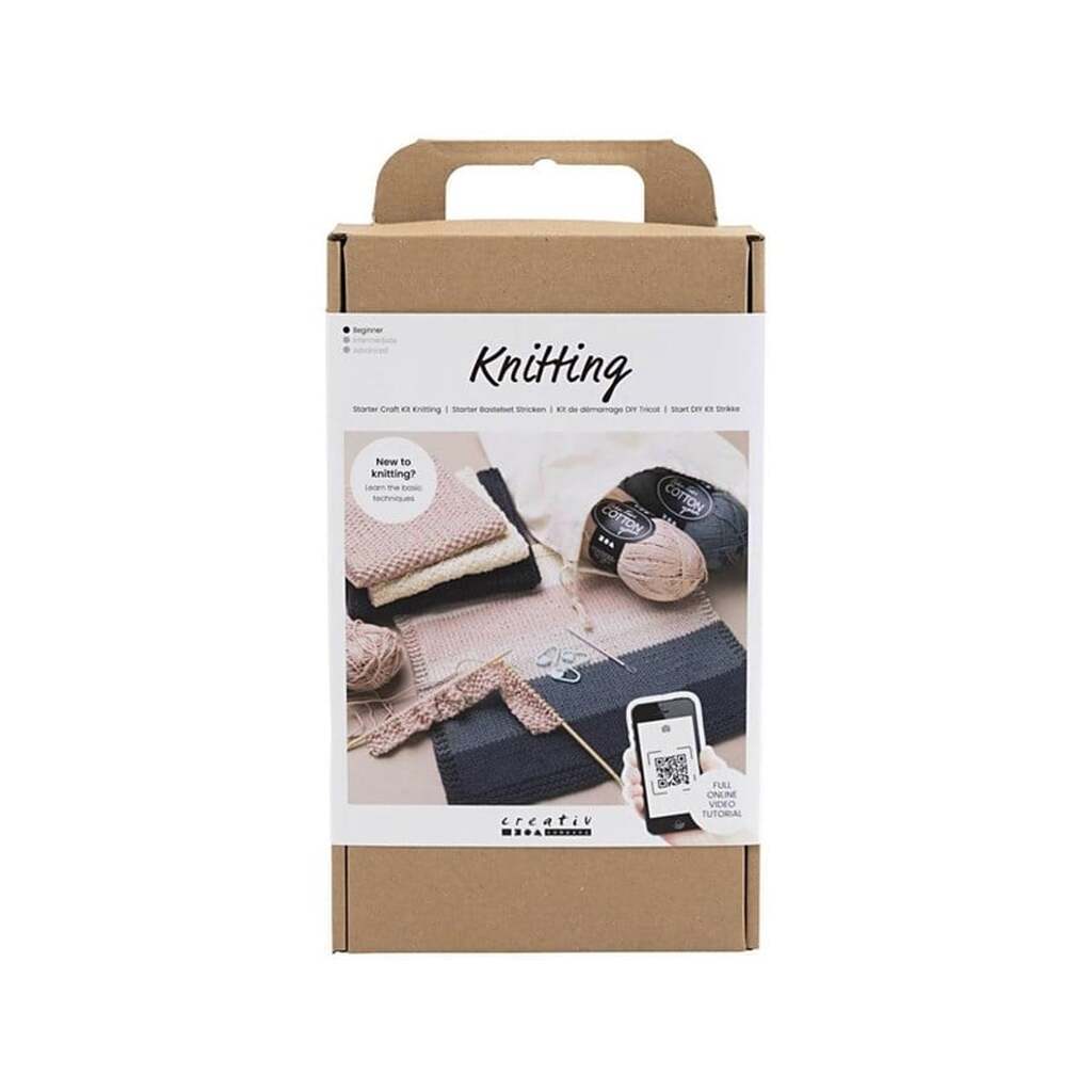 Creativ Company Knitting kit learning set - beginner