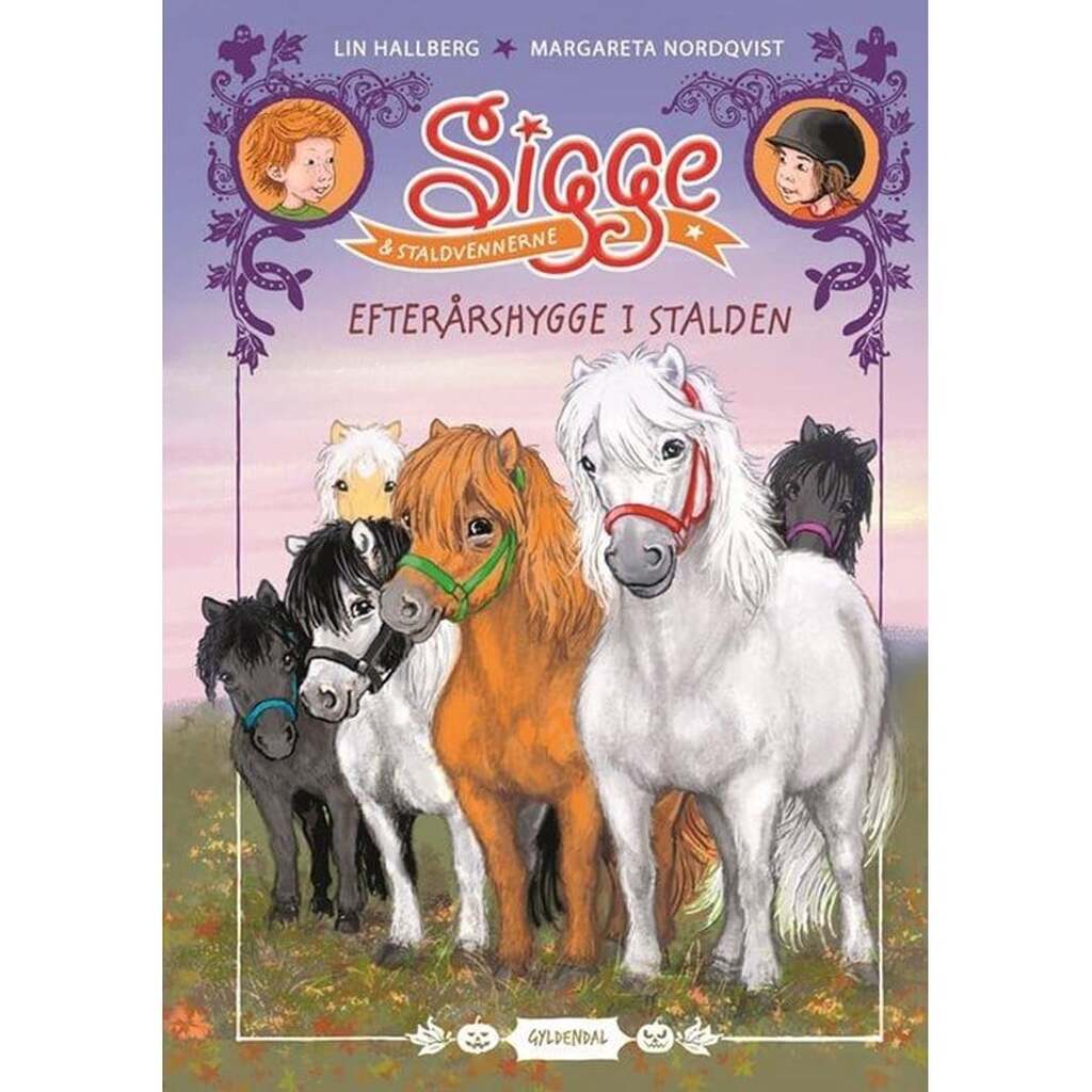 Sigge og staldvennerne 1 - Efterårshygge i stalden - Børnebog - Hardcover