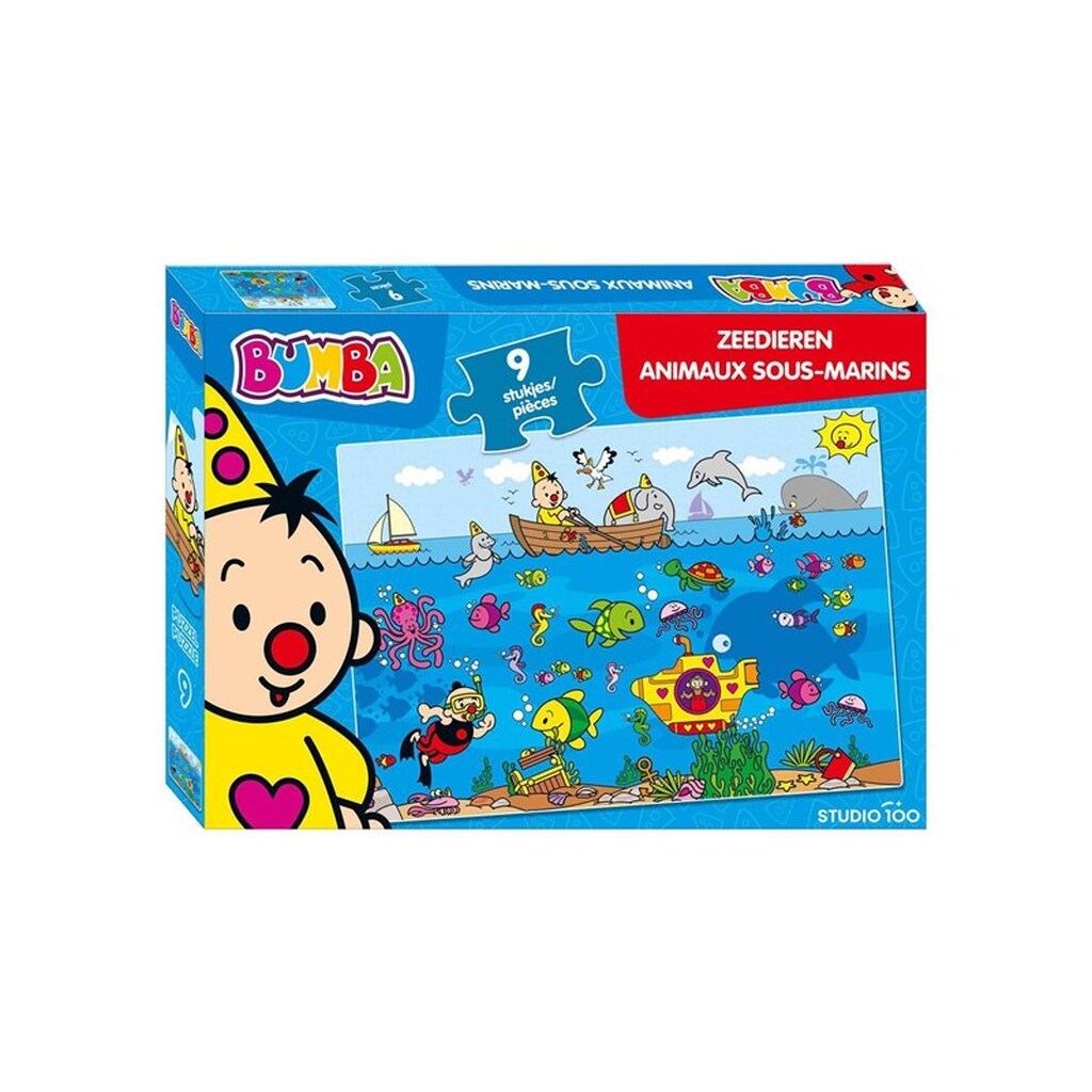 Studio 100 Bumba Puzzle Sea Animals 9 pcs.