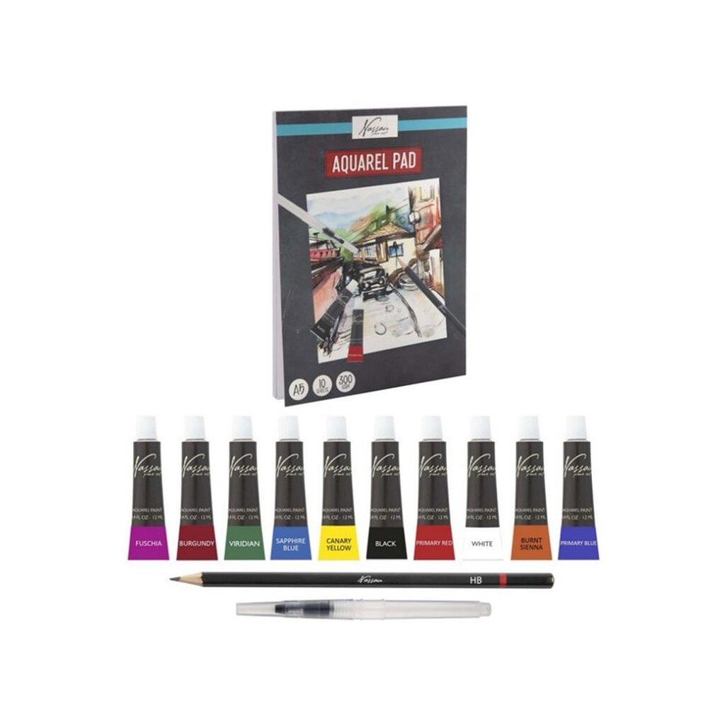 Creative Craft Group Aquarel Paint Box, 13 dele