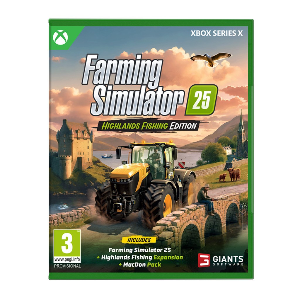 Farming Simulator 25 (Highlands Fishing Edition) - Microsoft Xbox Series X - Simulator