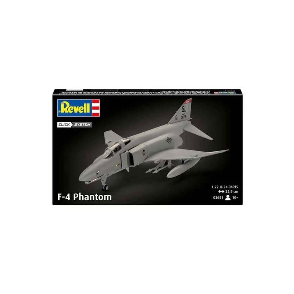 Revell Model Building Kit - F-4 Phantom - 24pcs.