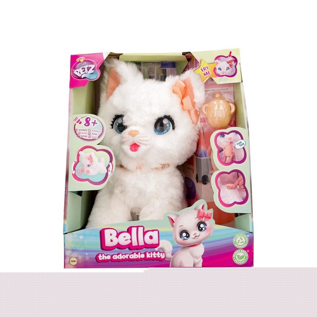 Spectron - Bella the Cat Interactive Plush Toy