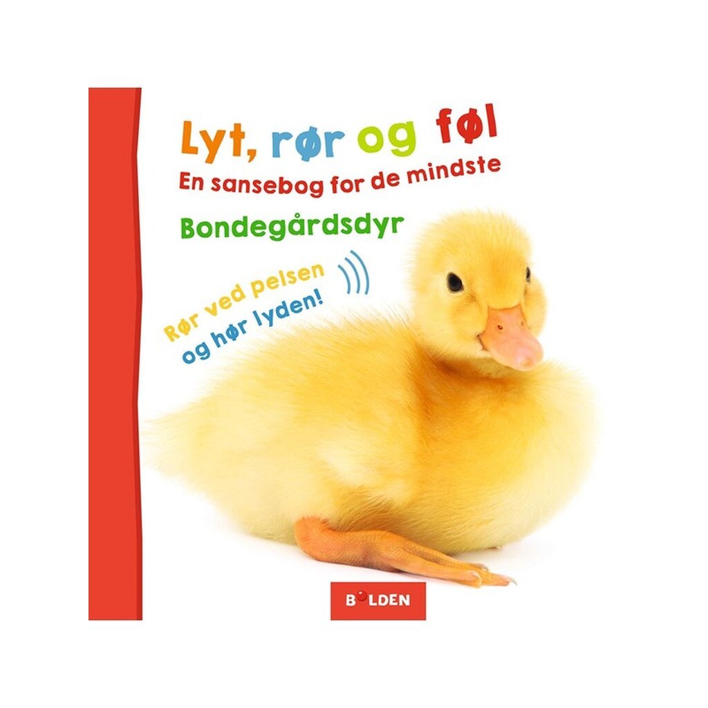 Lyt rør og føl: Bondegårdsdyr - Børnebog