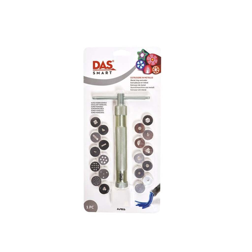 DAS Smart Metal Clay Extruder 1 pcs (20 patterns) BL
