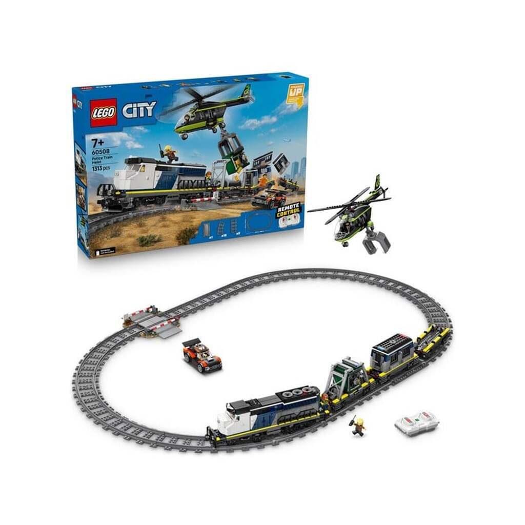 LEGO City 60508 Røveri mod polititoget
